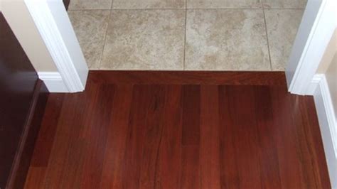 floor transition strips uneven black - Leighann Almond