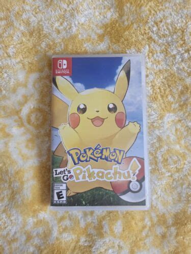 Pokemon Lets Go Pikachu Nintendo Switch Tested And Works Cib Ebay