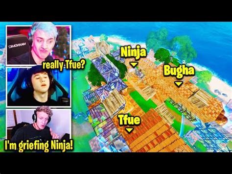 Tfue Goes Max Toxic In Tournament Vs Ninja Bugha Fortnite Youtube