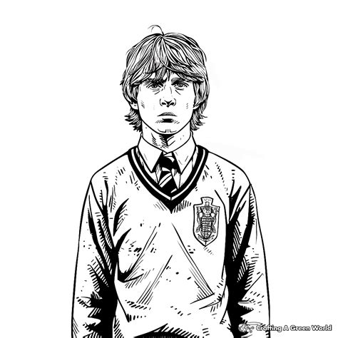 Ron Weasley Coloring Pages Free And Printable