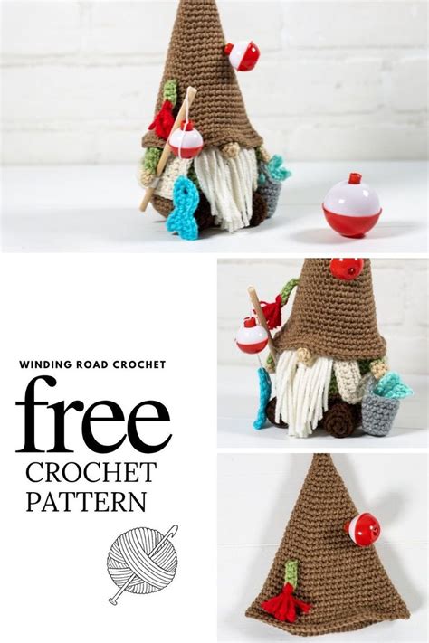 Crochet Fishing Gnome Pattern For Father S Day