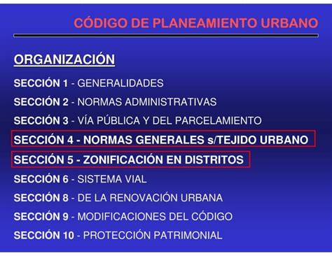 Teórica Normativa Urbana Código De Planeamiento Urbano Ciudad De Buenos Aires Ppt