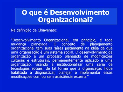 Ppt Teoria Do Desenvolvimento Organizacional D O Powerpoint