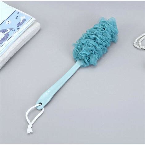 Brosse Pour Le Dos Avec Fleur De Douche Long Manche Pour Homme Et