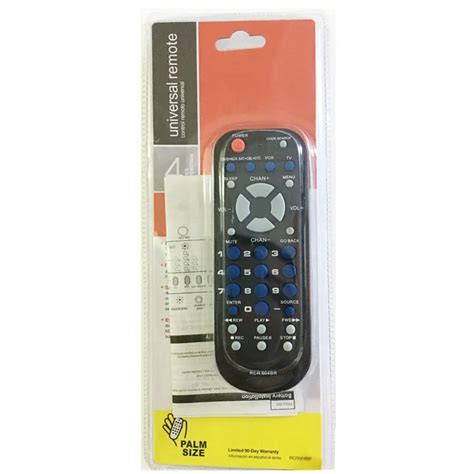 Universal Remote Control Rcr503bercr504bz For Rca 3 Device Tv Dvd Vcr