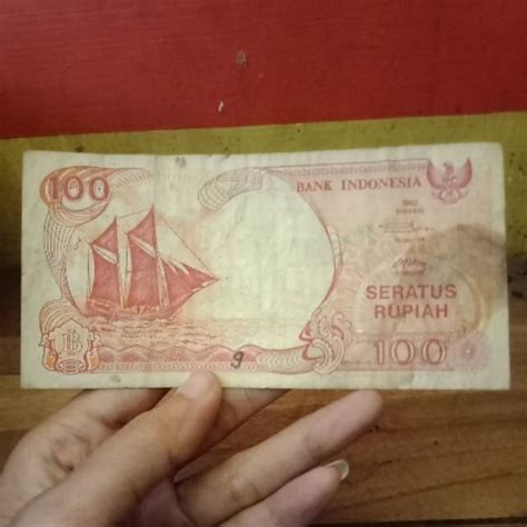 Jual Uang 100 Kertas Kuno 1992 Perahu Pinisi ASLI 100 Shopee Indonesia