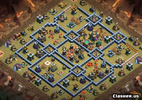 Town Hall Th War Trophy Base With Link War