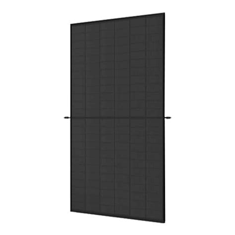 415 Watt Trina Solar Mono Bifacial All Black Solar Panel Sienna Solar