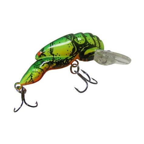 Arkie Lures Crappie Crankbait Craw Color Firetiger Walmart