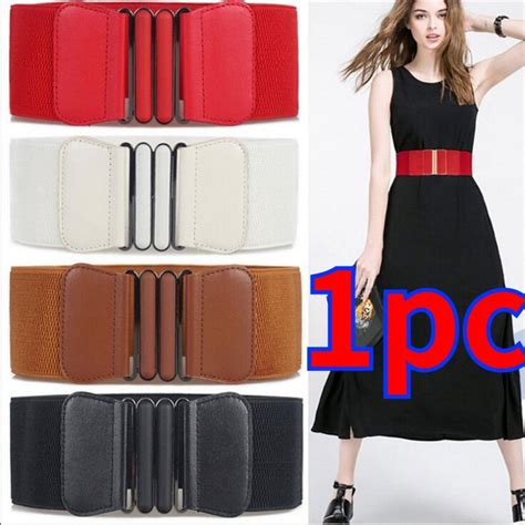 1pcs Waist Belts Women Skinny Elastic Fashion Lady Stretch Elastic