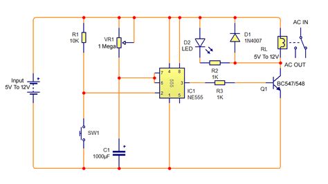 timer circuit diagram - Circuit Diagram