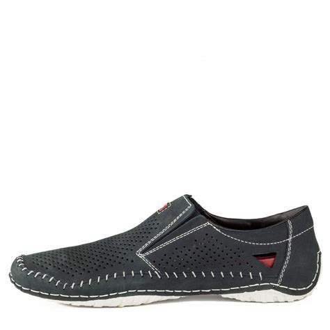 Мокасины Rieker мужские синие 06386-14 - купить в магазинах Velcave по ...