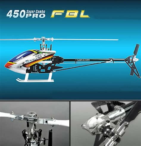 Oroginal Tarot 450 Pro V2 Fbl Flybarless Rc 6ch Helicopter Metal Kit