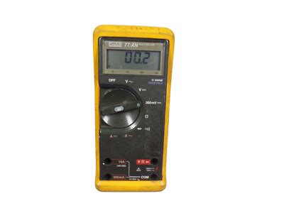 FLUKE 77 AN Multimeter Free Shipping EBay