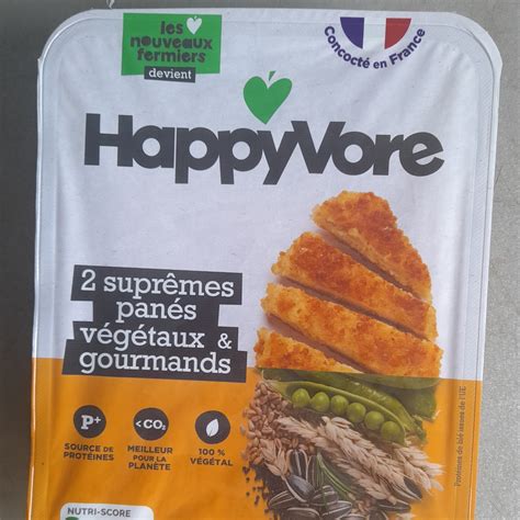 Happyvore 2 Suprêmes Panés Végétaux Et Gourmands Reviews abillion