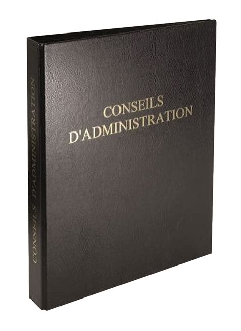 Registre Juridique Conseil Dadministration E Imprimerie Fortin