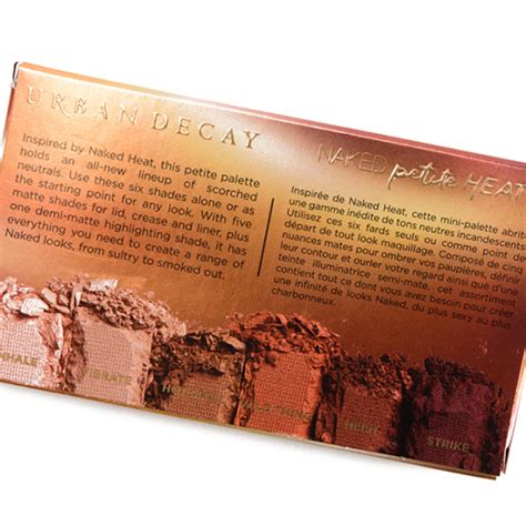 Urban Decay Naked Petite Heat Eyeshadow Palette Review Photos Swatches