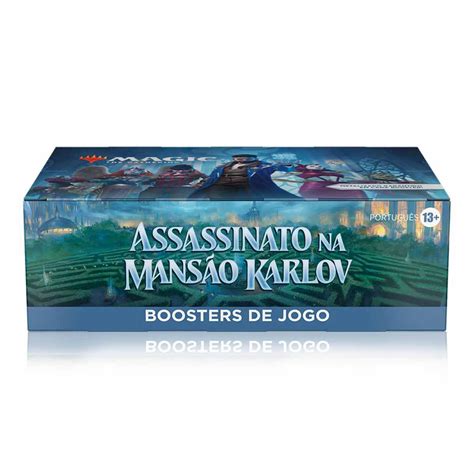 Magic Assassinato Na Mans O Karlov Play Booster Box Portugu S Shopdg