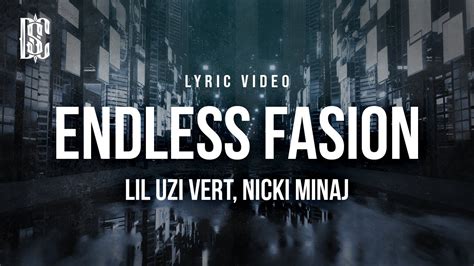 Lil Uzi Vert Ft Nicki Minaj Endless Fashion Lyrics YouTube