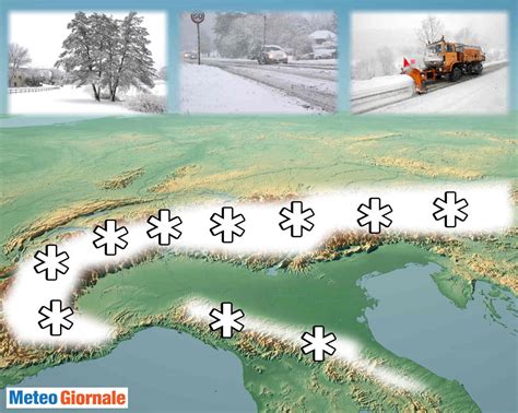 Meteo Alpi Tanta Neve Le Mappe Meteo Giornale