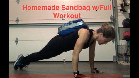 How To Make A Homemade Sandbag Full Workout Included Sandbag Workout