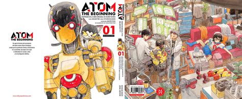 Milky Way Ediciones Muestra La Sobrecubierta De Atom The Beginning