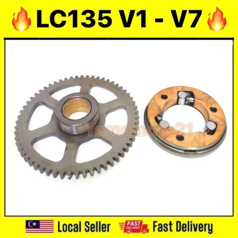 Starter One Way Bearing Gear Complete Set Yamaha Lc V V V V