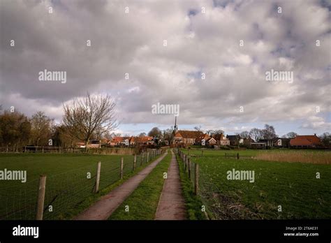 The Village Niehove It Is A Wierde Village In The Dutch Province Of