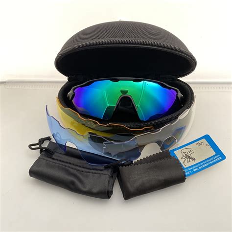 ﹍uv400 Polarized Sunglasses Men Cycling Glasses 3 Lens Men Women