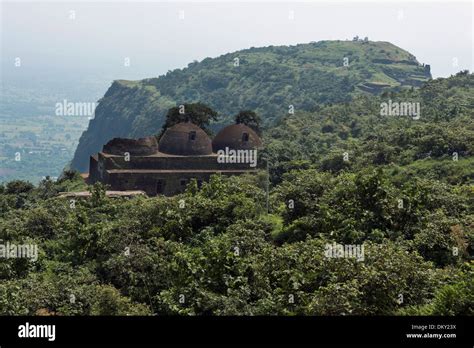 Old grain storage structure, Pavagadh Hill, Champaner-Pavagadh ...