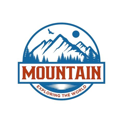 Illustration Vectorielle De Montagne Logo Design Vecteur Premium