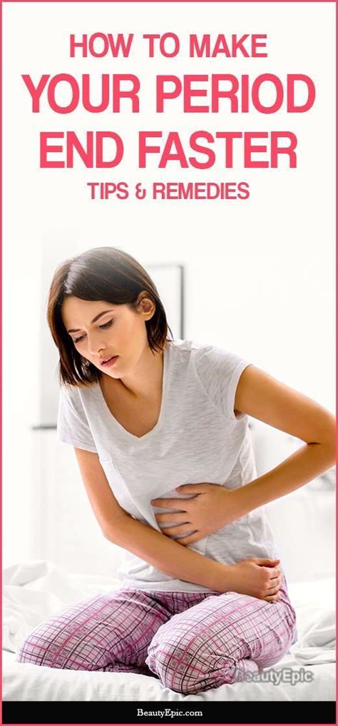 How To Make Your Period End Faster Natural Tips And Remedies How To