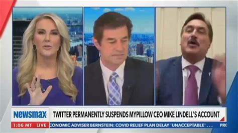 Newsmax Anchor Storms Off Set When Mypillow Ceo Mike Lindell Voices