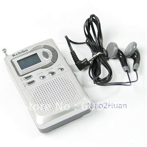 Купить новичок карманный fm радио приемник 2 группы lcd будильник в ...