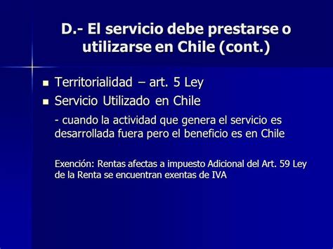 Ley Sobre Impuesto A Las Ventas Y Servicios Decreto Ley No De Ppt