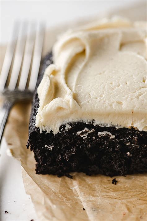 Guinness Cake With Irish Cream Frosting One Bowl