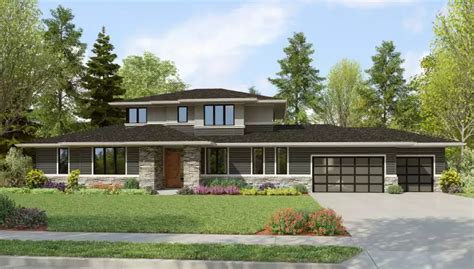 prairie roof house house styles prairie school arts crafts homes