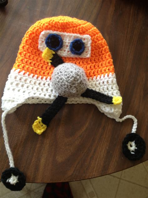 Crochet Dusty From Disney Planes Crochet Kids Hats Crochet Scarves