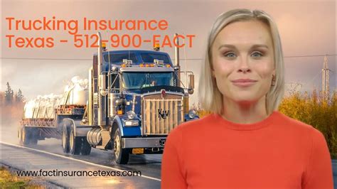 Trucking Insurance Texas Youtube