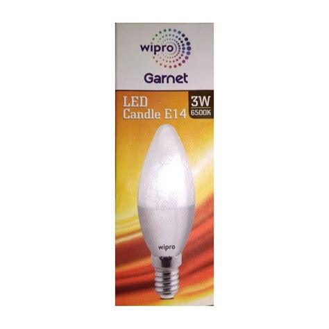 Wipro Garnet E14 LED Candle Bulb At 75 Wipro Garnet LED Bulb In