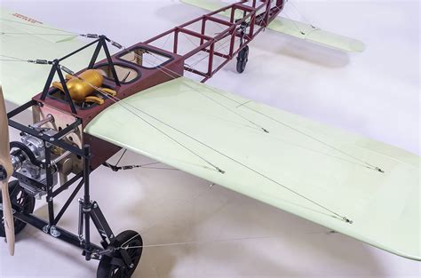 M Bleriot Xi Arf Balsawood Scale Airplane Scg