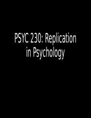 Understanding Replication In Psychology Crisis Solutions Course Hero