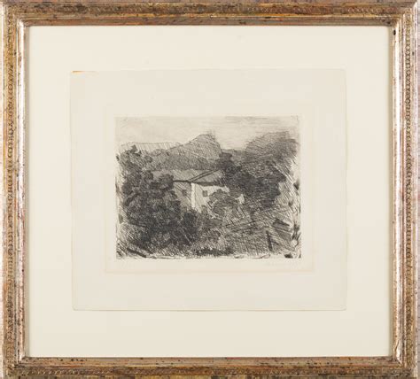 Giorgio Morandi Paesaggio Di Roffeno Asta Arte Moderna E