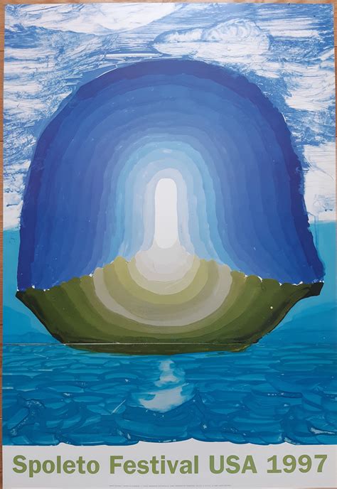 David Hockney Original Art Poster Spoleto Festival Etsy