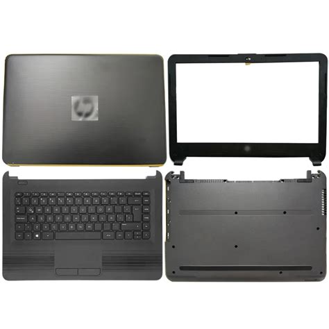 New For Hp 14 Ac Af Ay An Am 240 G4 245 G4 Laptop Lcd Back Cover Front