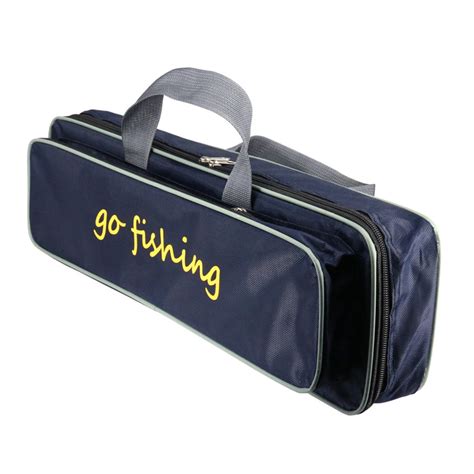 Fishing Rod Bag Waterproof Fishing Rod Carrier Pole Carrying Case Reel