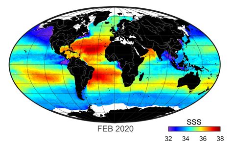 Nasa Salinity Aquarius Smap Optimum Interpolation Maps Sea Surface