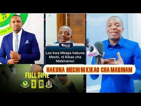 OSCER OSCER Alipuka Alia Na TFF Mechi Hii Iangaliwe UPYA Kilikuwa