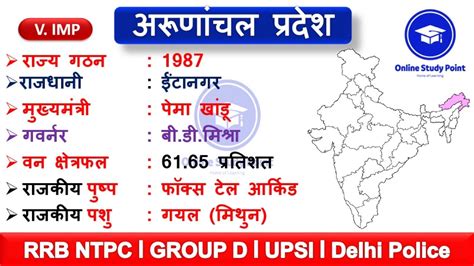 जानिए भारत के सभी राज्य 1 अरुणाचल प्रदेश Arunachal Pradesh Gk