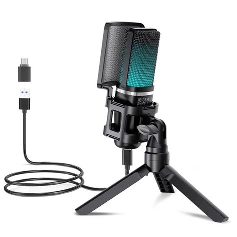 Конденсаторный микрофон ZealSound RGB – фото, отзывы, характеристики в ...